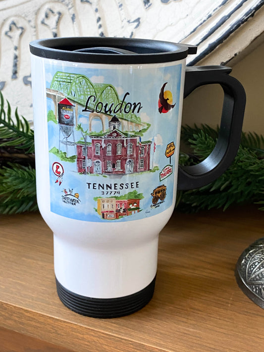 Loudon, Tennessee Travel Mug