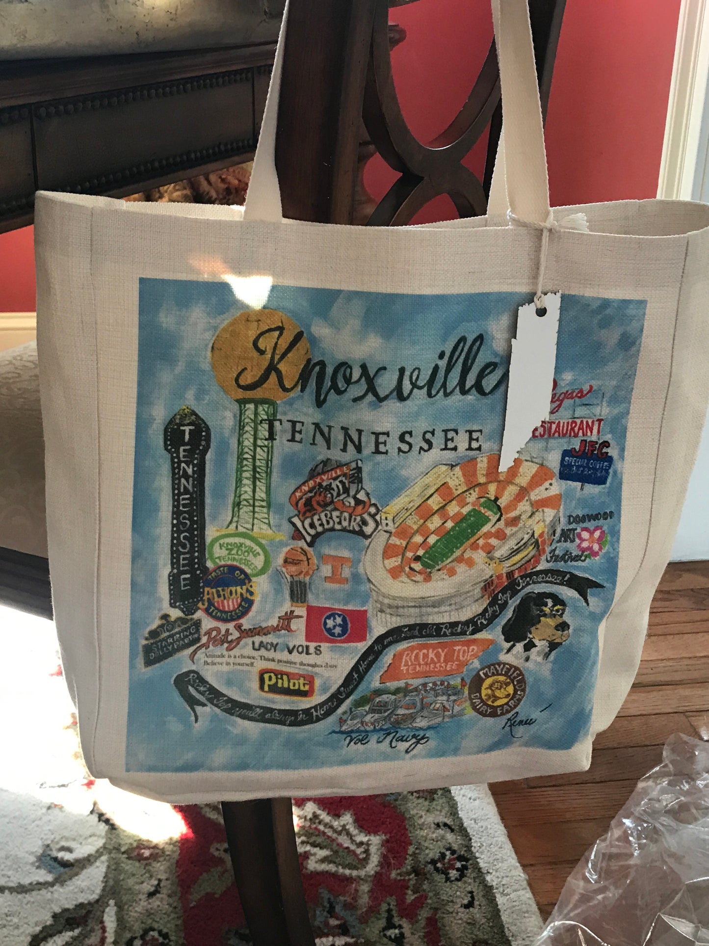 Knoxville, TN Canvas Bag