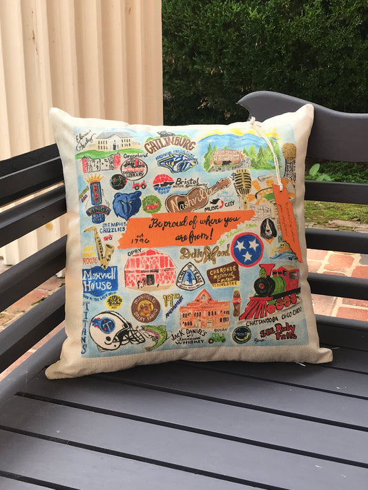 Tennessee Pillow