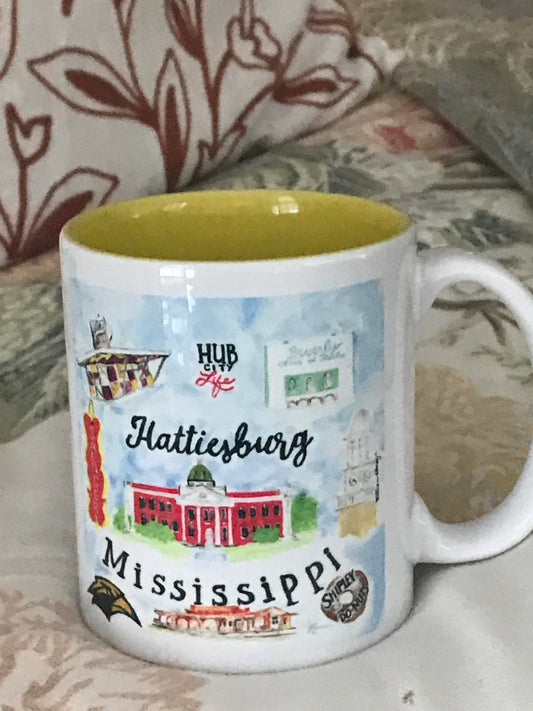 Hattiesburg, MS Ceramic Mug