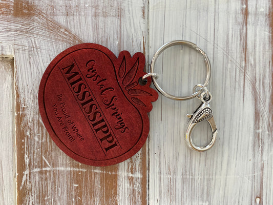 Crystal Springs, MS Keychain