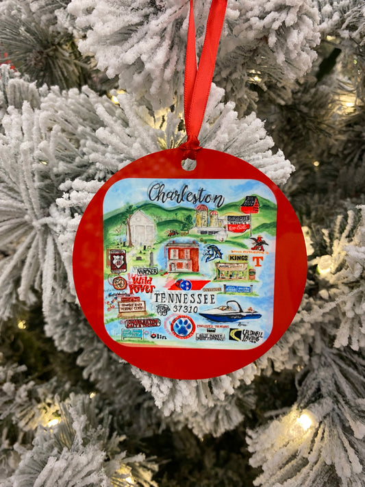 Charleston, TN Christmas Ornament