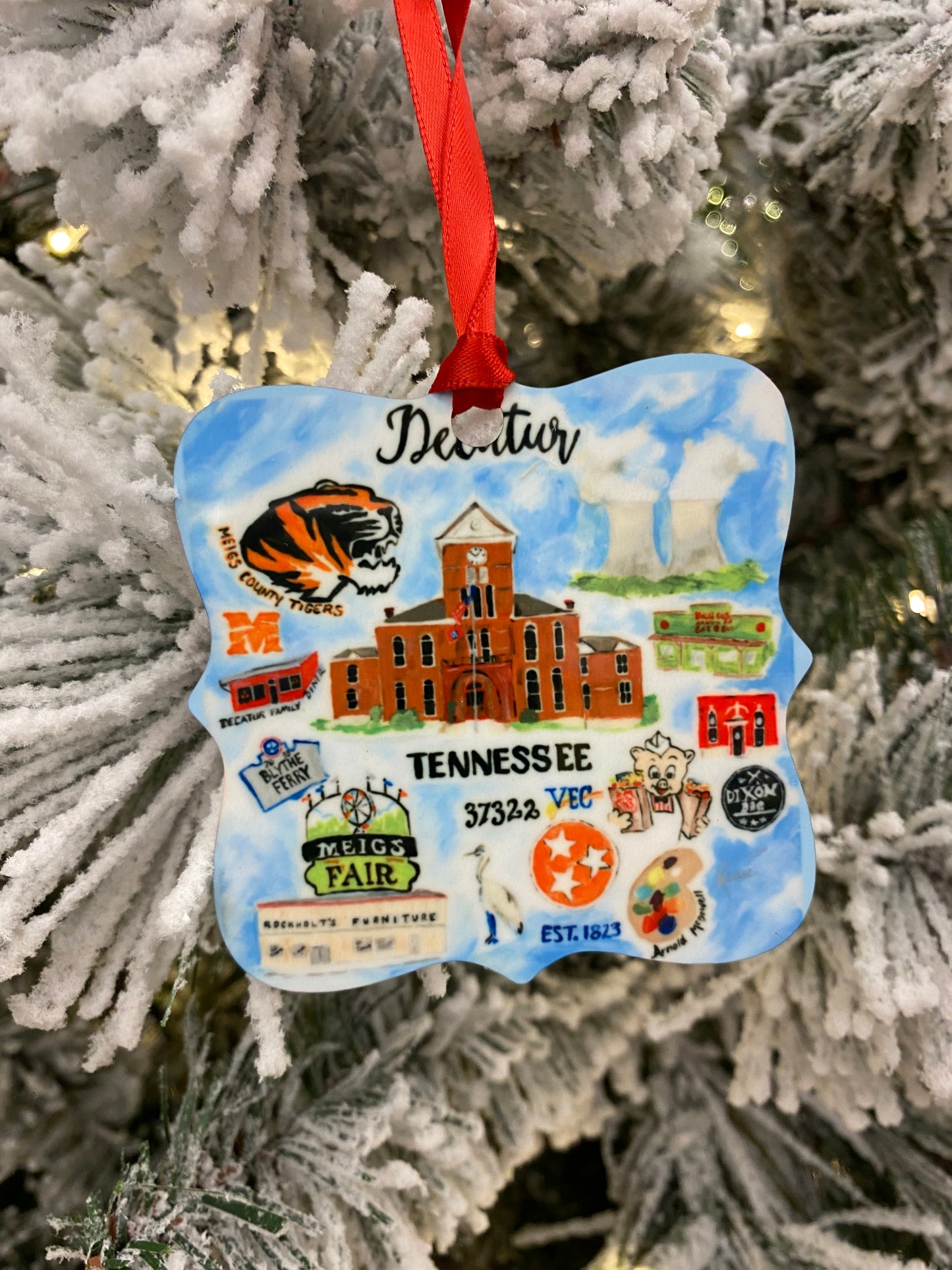 Decatur, TN Christmas Ornament