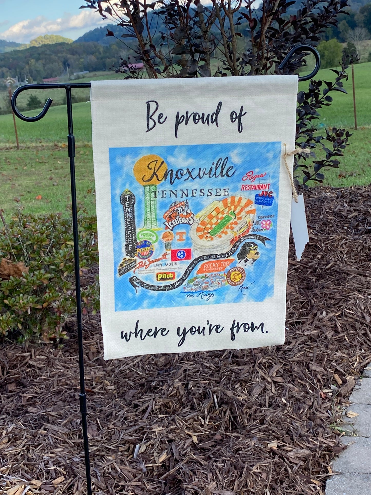 Knoxville, TN Garden Flag