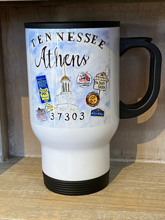 Athens, TN Travel Mug