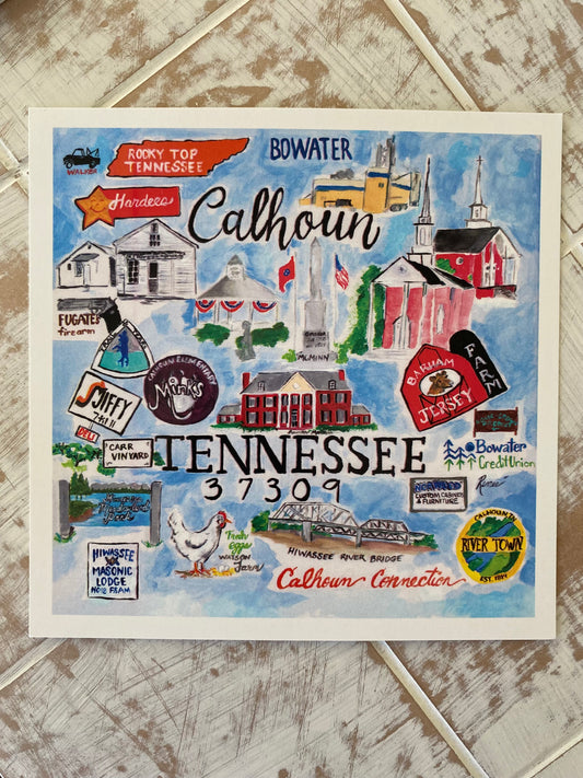 Calhoun, TN Post Card