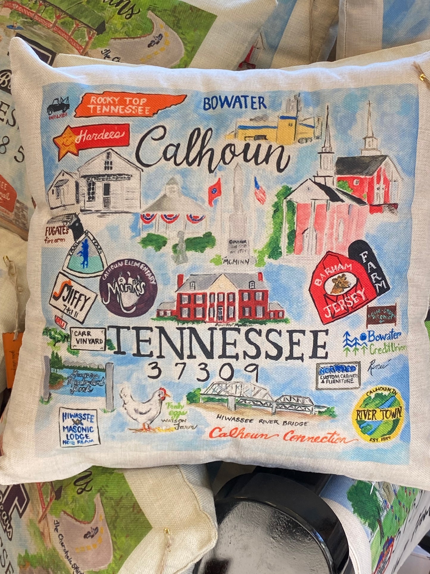 Calhoun, TN Pillow