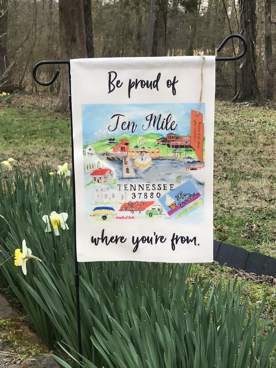 Ten Mile, TN Garden Flag