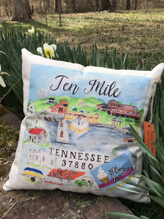 Ten Mile, TN Pillow